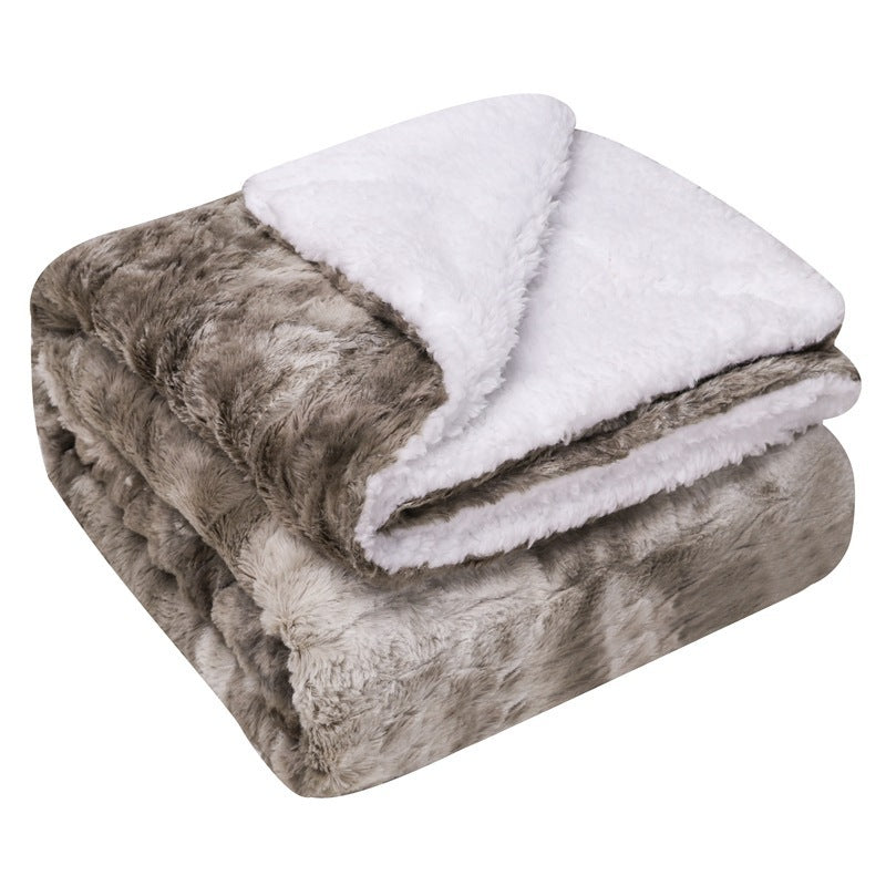 Thickened Flannel Lamb Wool Composite