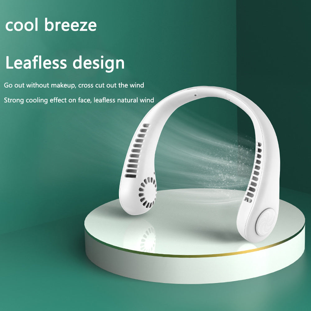 Neckband Fan with Charging Station