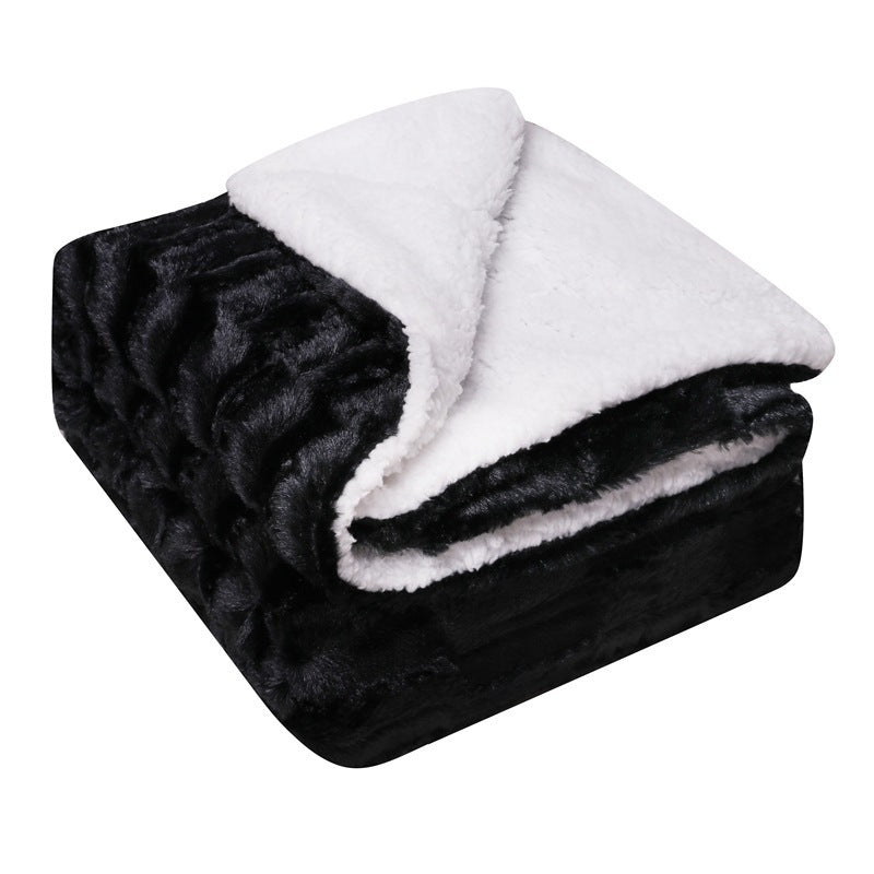 Thickened Flannel Lamb Wool Composite