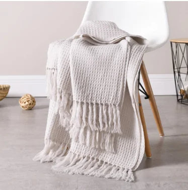 Soft Knitted Throw