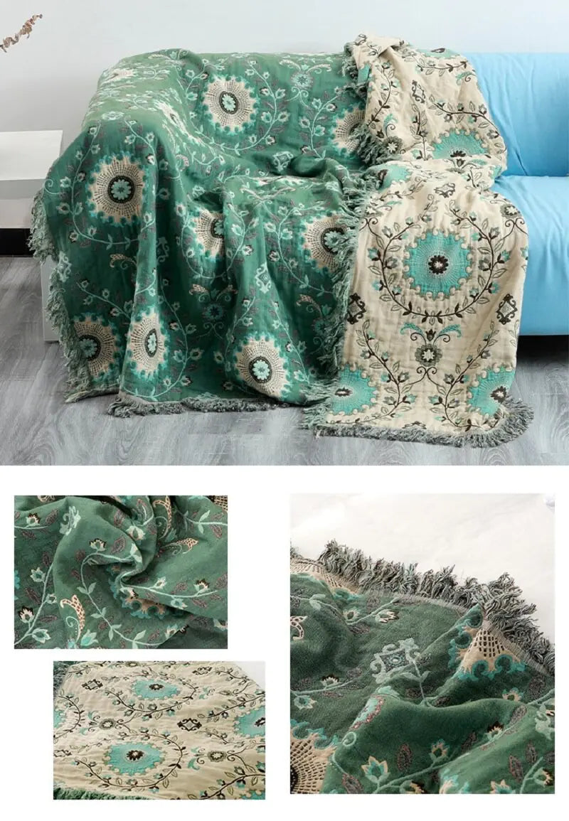 Cotton Sofa Blanket