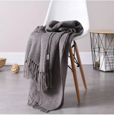 Soft Knitted Throw