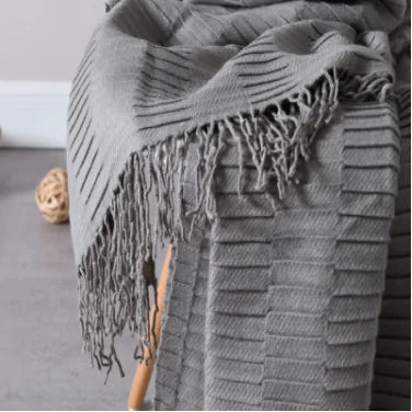 Soft Knitted Throw