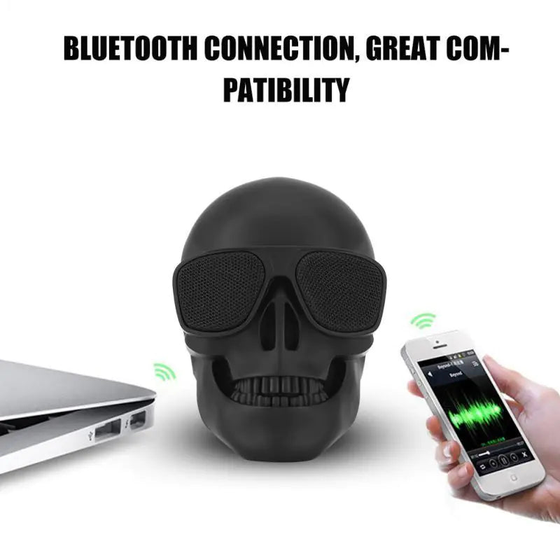 Skull Head Bluetooth Speaker